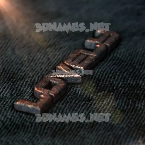 lovely in Rusty Metal style - 3D name wallpaper lovely in Rusty Metal style - 3D name wallpaper