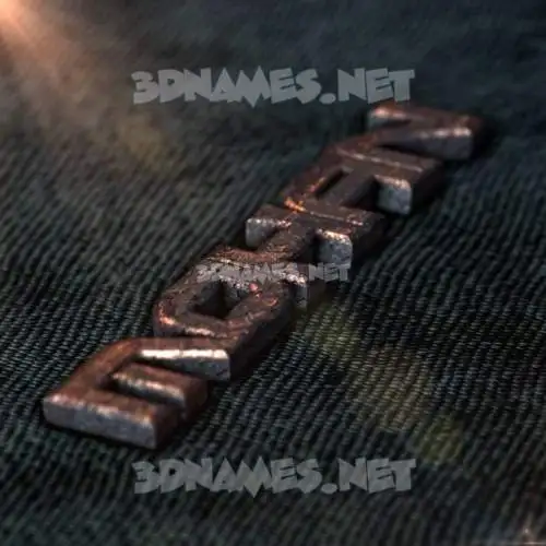 mohan in Rusty Metal style - 3D name wallpaper