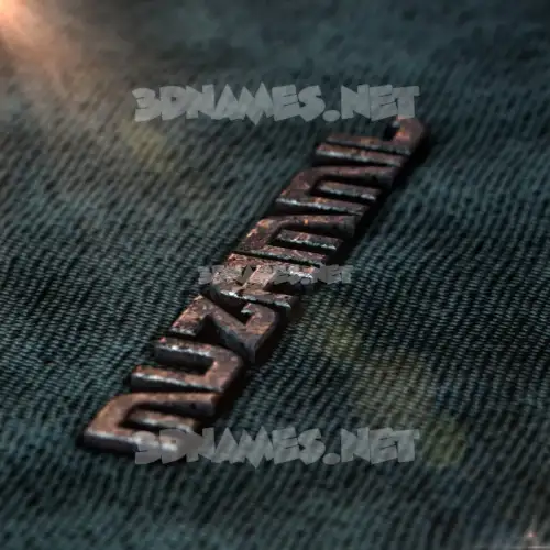 muzammil in Rusty Metal style - 3D name wallpaper muzammil in Rusty Metal style - 3D name wallpaper