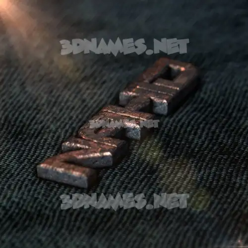 nahid in Rusty Metal style - 3D name wallpaper