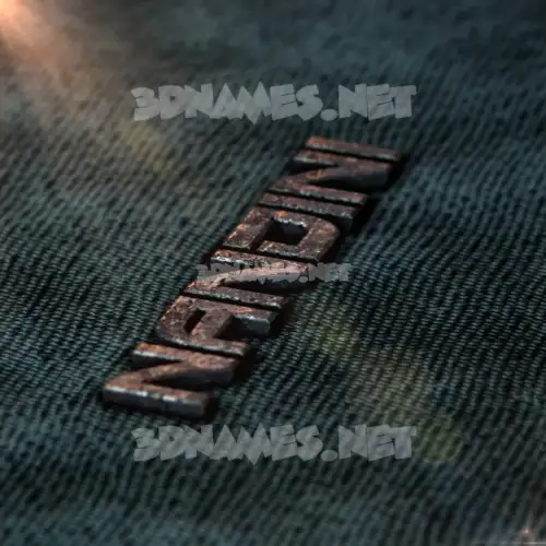 nandini in Rusty Metal style - 3D name wallpaper nandini in Rusty Metal style - 3D name wallpaper