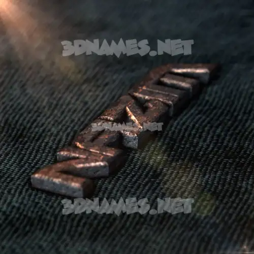 nazim in Rusty Metal style - 3D name wallpaper nazim in Rusty Metal style - 3D name wallpaper