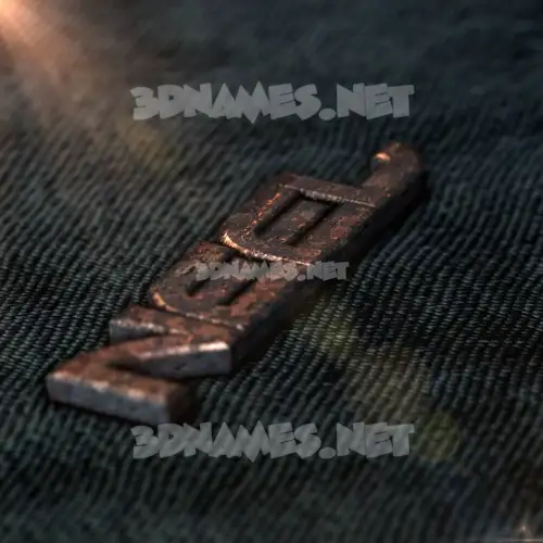 neel in Rusty Metal style - 3D name wallpaper