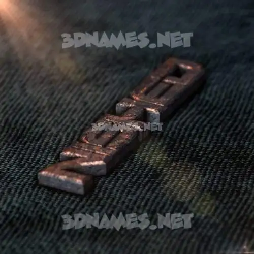 nished in Rusty Metal style - 3D name wallpaper nished in Rusty Metal style - 3D name wallpaper