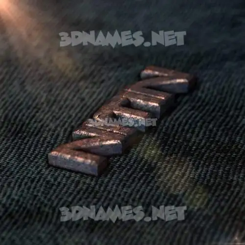 nitin in Rusty Metal style - 3D name wallpaper