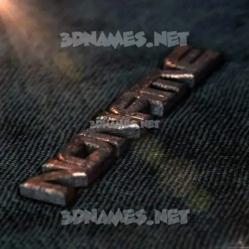 noname in Rusty Metal style - 3D name wallpaper noname in Rusty Metal style - 3D name wallpaper