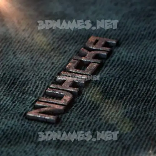 nuhicka in Rusty Metal style - 3D name wallpaper nuhicka in Rusty Metal style - 3D name wallpaper
