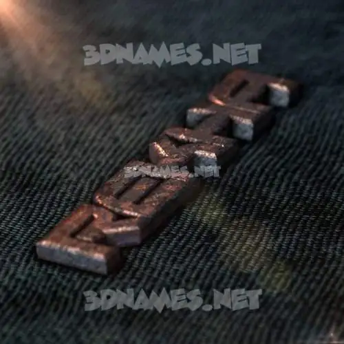 rekha in Rusty Metal style - 3D name wallpaper rekha in Rusty Metal style - 3D name wallpaper