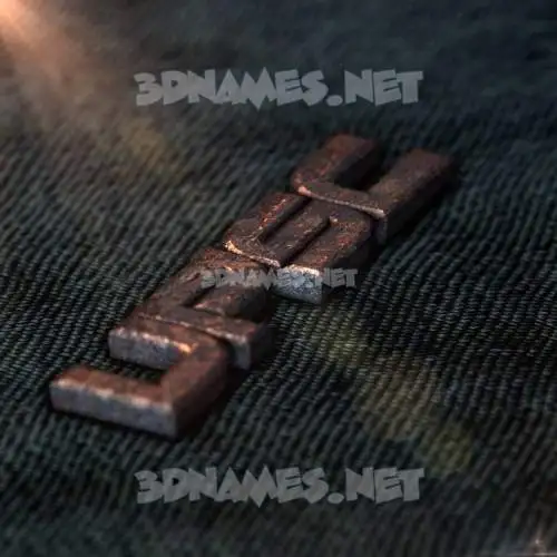 upsc in Rusty Metal style - 3D name wallpaper