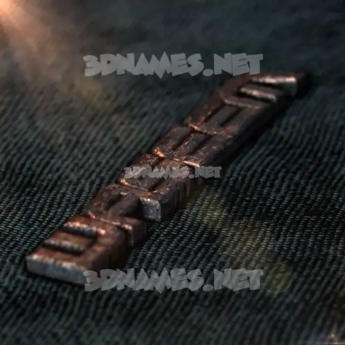 waseem in Rusty Metal style - 3D name wallpaper