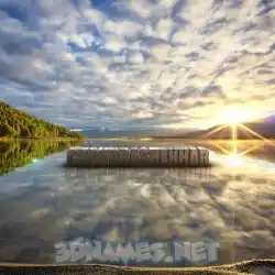 chandrashekhar in Morning Sunrise style - 3D name wallpaper