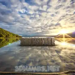 srushtee in Morning Sunrise style - 3D name wallpaper