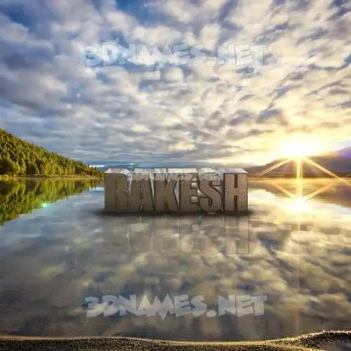 rakesh in Morning Sunrise style - 3D name wallpaper rakesh in Morning Sunrise style - 3D name wallpaper
