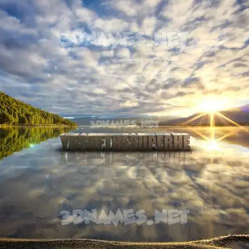 yusufthesuperhero in Morning Sunrise style - 3D name wallpaper yusufthesuperhero in Morning Sunrise style - 3D name wallpaper
