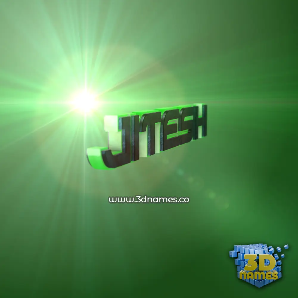 jitesh in Green Light style - 3D name wallpaper jitesh in Green Light style - 3D name wallpaper