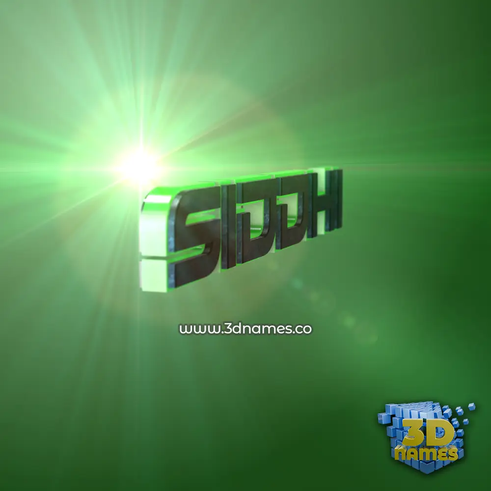 siddhi in Green Light style - 3D name wallpaper siddhi in Green Light style - 3D name wallpaper