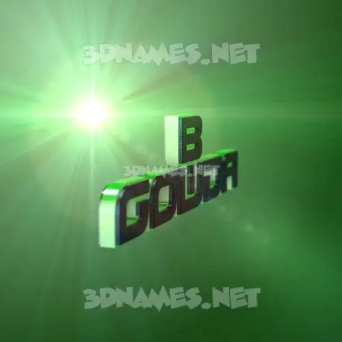 b gowda in Green Light style - 3D name wallpaper b gowda in Green Light style - 3D name wallpaper