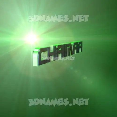 chaimaa in Green Light style - 3D name wallpaper chaimaa in Green Light style - 3D name wallpaper