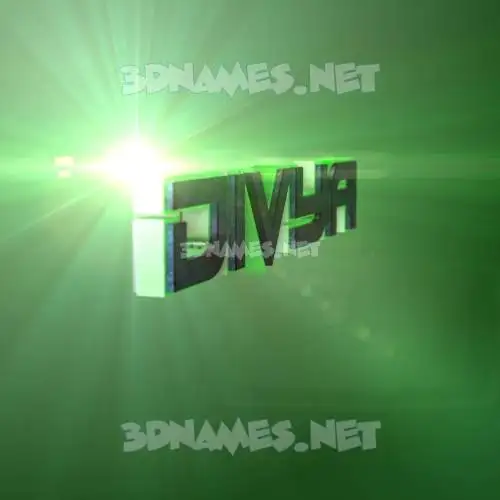divya in Green Light style - 3D name wallpaper divya in Green Light style - 3D name wallpaper