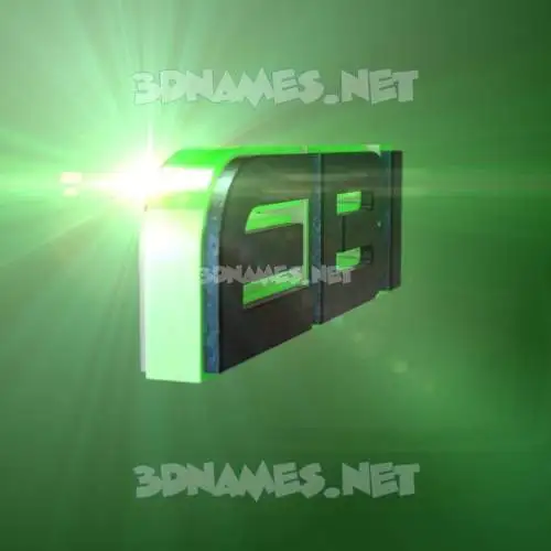 ebi in Green Light style - 3D name wallpaper ebi in Green Light style - 3D name wallpaper