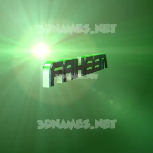 faheem in Green Light style - 3D name wallpaper faheem in Green Light style - 3D name wallpaper