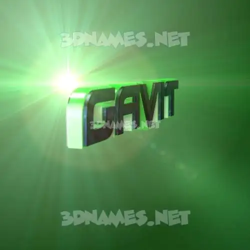 gavit in Green Light style - 3D name wallpaper gavit in Green Light style - 3D name wallpaper