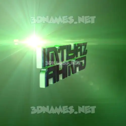 imtiyaz ahmad in Green Light style - 3D name wallpaper imtiyaz ahmad in Green Light style - 3D name wallpaper