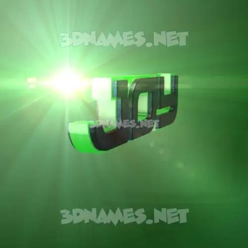 joy in Green Light style - 3D name wallpaper joy in Green Light style - 3D name wallpaper