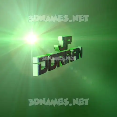 jp dorman in Green Light style - 3D name wallpaper jp dorman in Green Light style - 3D name wallpaper