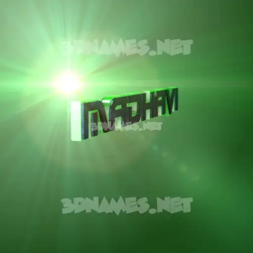 madhavi in Green Light style - 3D name wallpaper madhavi in Green Light style - 3D name wallpaper