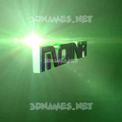moina in Green Light style - 3D name wallpaper moina in Green Light style - 3D name wallpaper