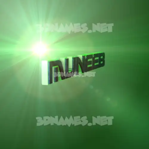 muneeb in Green Light style - 3D name wallpaper muneeb in Green Light style - 3D name wallpaper