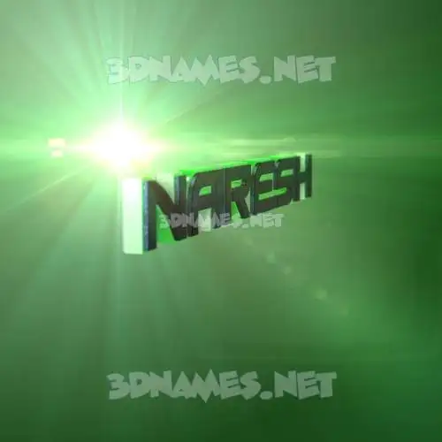 naresh in Green Light style - 3D name wallpaper naresh in Green Light style - 3D name wallpaper
