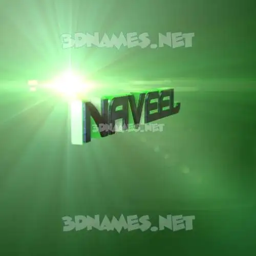 naveel in Green Light style - 3D name wallpaper naveel in Green Light style - 3D name wallpaper
