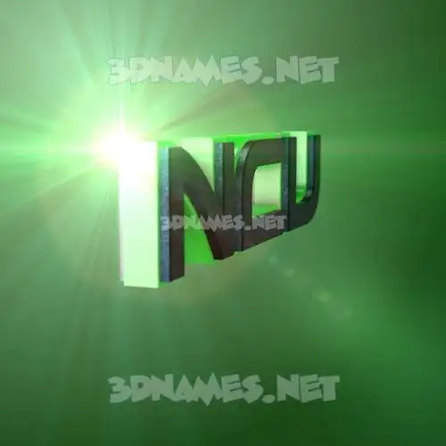 ncu in Green Light style - 3D name wallpaper ncu in Green Light style - 3D name wallpaper