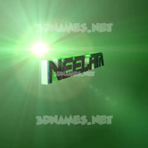 neelam in Green Light style - 3D name wallpaper neelam in Green Light style - 3D name wallpaper