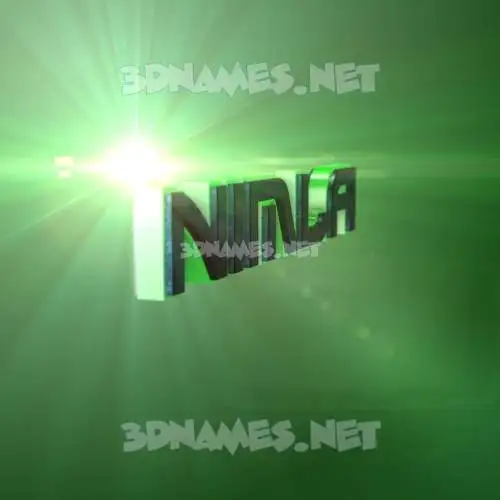 nimla in Green Light style - 3D name wallpaper nimla in Green Light style - 3D name wallpaper