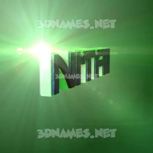 nitai in Green Light style - 3D name wallpaper nitai in Green Light style - 3D name wallpaper
