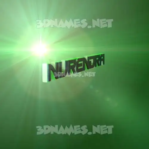 nurendra in Green Light style - 3D name wallpaper nurendra in Green Light style - 3D name wallpaper