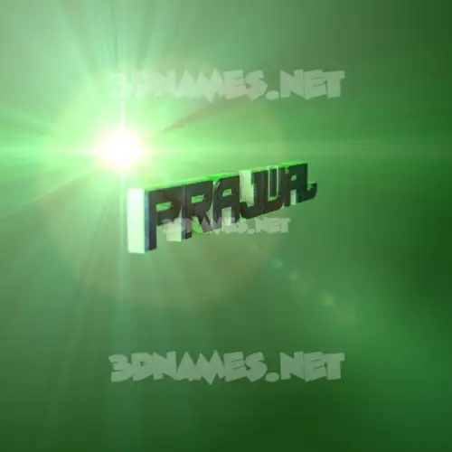prajwal in Green Light style - 3D name wallpaper prajwal in Green Light style - 3D name wallpaper