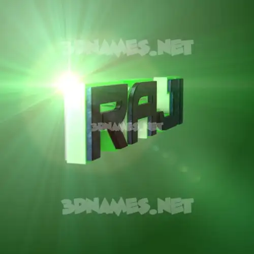 raji in Green Light style - 3D name wallpaper raji in Green Light style - 3D name wallpaper