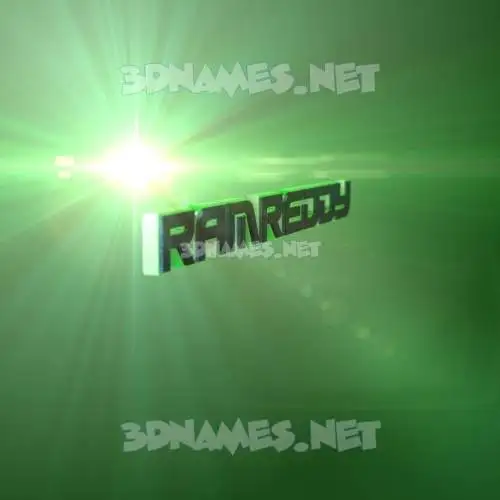ramreddy in Green Light style - 3D name wallpaper ramreddy in Green Light style - 3D name wallpaper