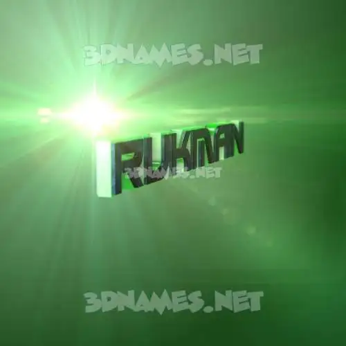 rukman in Green Light style - 3D name wallpaper rukman in Green Light style - 3D name wallpaper