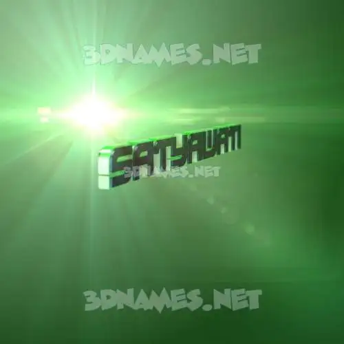 satyawati in Green Light style - 3D name wallpaper satyawati in Green Light style - 3D name wallpaper
