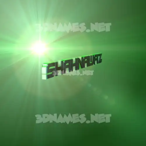 shahnawaz in Green Light style - 3D name wallpaper shahnawaz in Green Light style - 3D name wallpaper