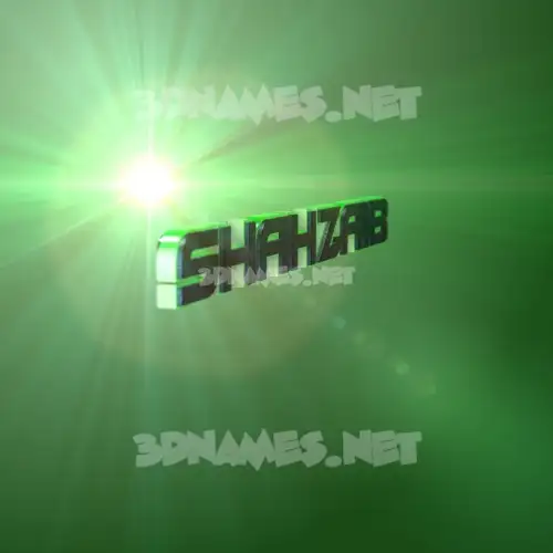 shahzaib in Green Light style - 3D name wallpaper shahzaib in Green Light style - 3D name wallpaper