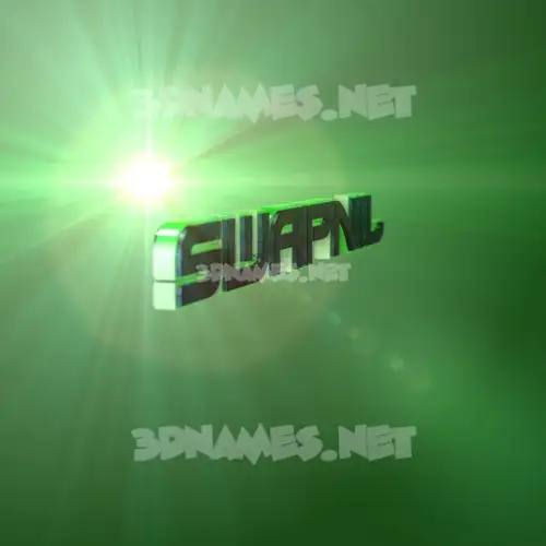 swapnil in Green Light style - 3D name wallpaper swapnil in Green Light style - 3D name wallpaper
