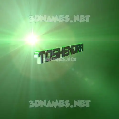 toshendra in Green Light style - 3D name wallpaper toshendra in Green Light style - 3D name wallpaper