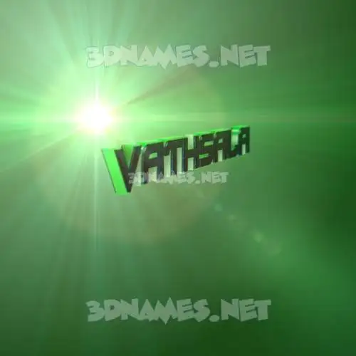 vathsala in Green Light style - 3D name wallpaper vathsala in Green Light style - 3D name wallpaper