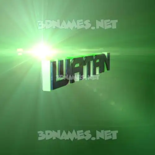 watan in Green Light style - 3D name wallpaper watan in Green Light style - 3D name wallpaper